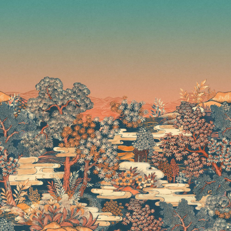 Emil & Hugo Tokushima Garden - Free Next Day Delivery | Designer Wallpapers ™ Emil & Hugo Tokushima Garden - Free Next Day Delivery | Designer Wallpapers ™