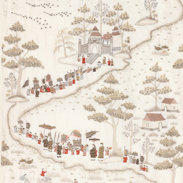 Cathay Parade Fabric