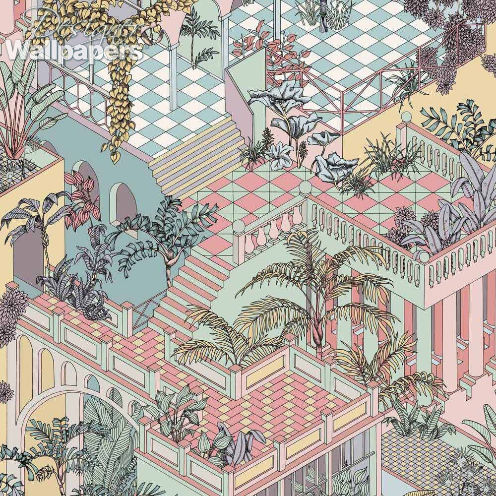 Buy Cole and Son Miami Free Next Day Delivery Designer Wallpapers