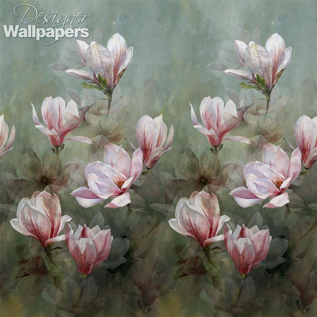Designers Guild Yulan magnolia Next Day Delivery Designer Wallpapers