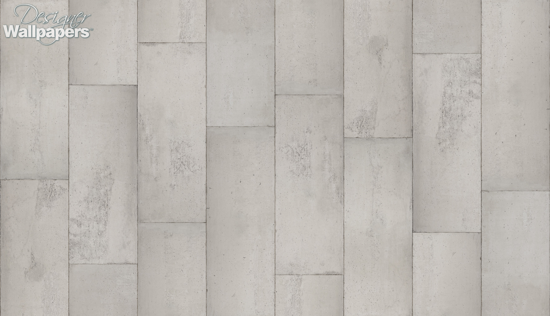 Mind The Gap Concrete - Next Day Delivery | Designer Wallpapers