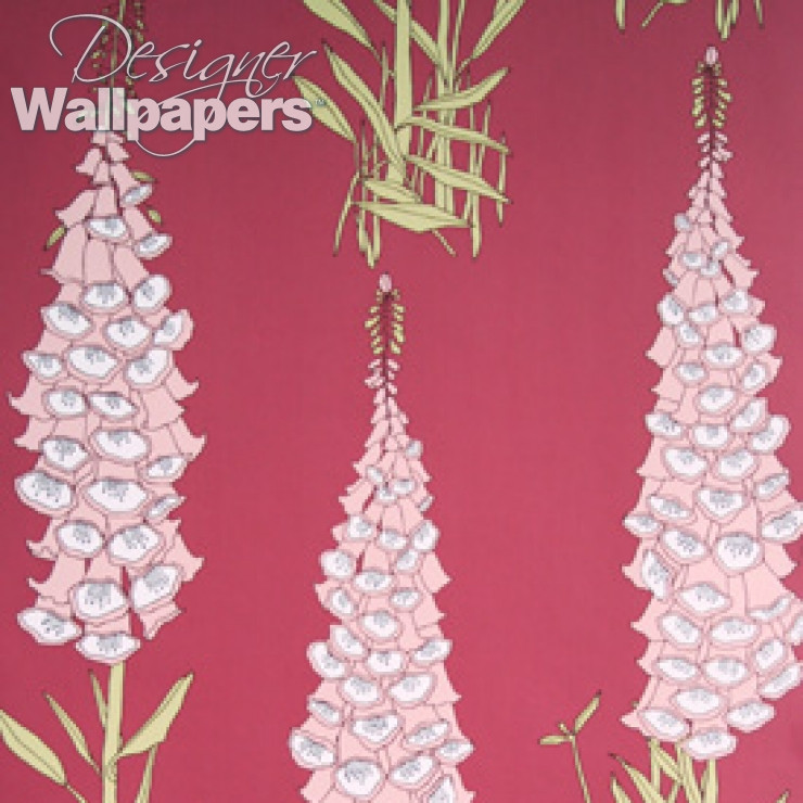 wallpaper with foxgloves
