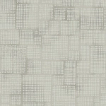 Today Interiors Patchwork Metallic 100108 White and silver