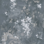 Today Interiors Blossom Garden 101206 Slate grey with hints of blue and silver