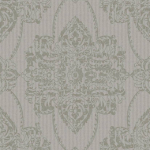 Today Interiors Dalia Damask 101404 Taupe and silver