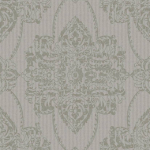 Today Interiors Dalia Damask 101404 Taupe and silver