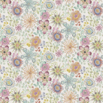 Missoni Home MAGIC GARDEN 10312 Delicate ivory backdrop with soft hues of pink, mauve and teal