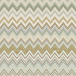 Missoni Home HAPPY ZIGZAG 10333 Soft sage, mint and olive green hues in a dreamy chevron pattern