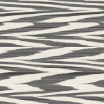 Missoni Home FLAMED ZIGZAG 10341 Bold charcoal grey and crisp ivory in a striking zigzag pattern