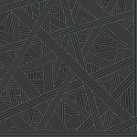 Missoni Home NASTRI 10564 Bold charcoal grey with silvery geometric accents
