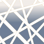 Missoni Home NASTRI SHADE 10581 Sleek silver lines intersect on a cool grey backdrop