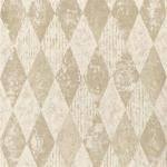 Designers Guild Arlecchino PDG1090/03 Linen- Diamond pattern in linen with discreet metallic gold highlig...