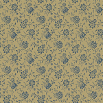 Ralph Lauren Scrimshaw floral PRL5021/01 Blue and gold floral wallpaper