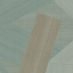 Armani Casa RIGOLETTO 9756 Metallic soft aqua blue and soft brown