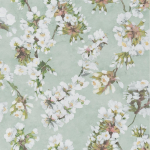 Designers Guild Fleur d assam PDG1148/05 Platinum - Light green
