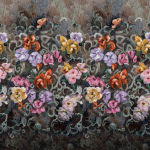 Designers Guild Tapestry flower PDG1153/02  Damson