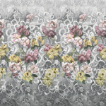 Designers Guild Tapestry flower PDG1153/04 Platinum