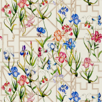 Christian Lacroix Fretwork garden PCL7045/01 Azur - White
