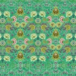 Designers Guild Rose de damas PDG1168/02 A soothing jade green background paired with finely detailed floral...