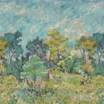 Designers Guild Foret impressionniste grasscloth
