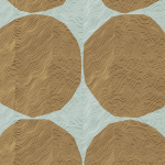 Marimekko ISOT KIVET NÄKKI JV-25976 Aqua blue, off-white, camel / brown