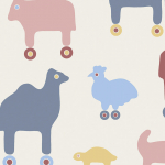 Marimekko RULLA - Multi Colour Wallpaper