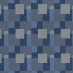 Armani Casa PONZA 9628 Muted indigo blue, slate blue, powder blue, and soft grey blue