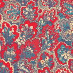 Jannelli & Volpi PROVENÇAL JV-7214 Rose red, blue, cream white