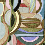 Jannelli & Volpi ECLETTICO JV-6962 Greens, blues, violet, brown, pink, purple, black