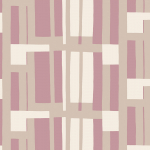 Marimekko ATTIKA JV-25958 Dusty rose, taupe, oatmeal