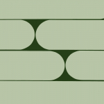 Marimekko PUTKI JV-25122 Forest and sage green