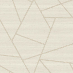 Jannelli & Volpi PATCHWORK TROPICAL JV-6823 Cream melange with light grey and champagne colour threads