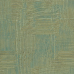 Today Interiors Geo Stria 64515 Aqua blue, taupe and metallic gold