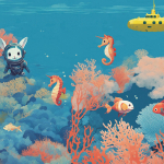 Today Interiors UNDERWATER ADVENTURE MURAL 72144M 