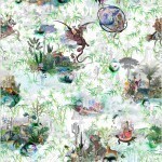 Christian Lacroix Reveries PCL1003/01 green and grey on a White background
