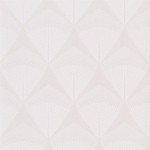 Designers Guild Veren PDG1032/06 Chalk - silver and light grey on a chalk white background