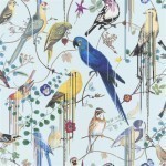Christian Lacroix Birds sinfonia PCL7017/06 Source - Multicoloured birds in vibrant shades of blue, lemon, and ...