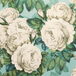 John Derian The rose PJD6002/03 swedish blue
