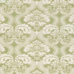 Nina Campbell MEREDITH NCF4241-05 Sage green and cream with light olive undertones