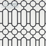 Designers Guild Porden P537/03 Black and white