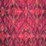 Mind The Gap Bukhara WP20399 Burgundy, Red, Yellow
