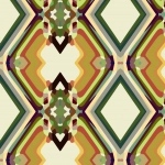 Colour and Form Marthe CF/0101-08 Multi Yellow/green/lime/red/brown
