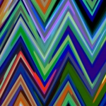 Colour and Form Zig Zag
