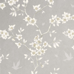 Today Interiors Hanami Trail Metallic CH30207 Silver, white, taupe and grey