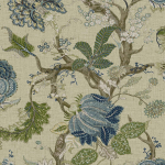 Today Interiors THURLEIGH CL70104 Beige, brown, green,  dark and pale blue, ochre and taupe