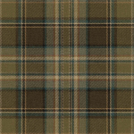 Today Interiors THORNHILL CL71206 A warm tartan dominated by camel, tan, and golden brown tones with ...