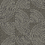 Today Interiors COIR EN40606 Taupe, black, chalk white, silver grid