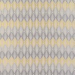 Osborne & Little Leaf Fall Fabric F6562-03 Primrose/Silver/Quartz/Slate
