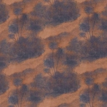 Osborne & Little Cocos Fabric F6636-02 Sunset copper and deep purples