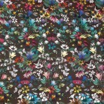 Osborne & Little Tulipan Fabric F6743-02 Multi/Cacao
